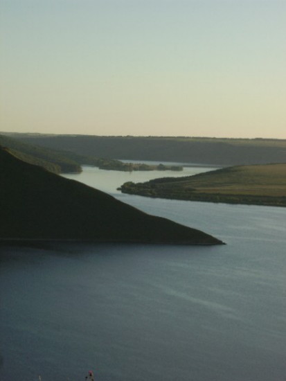 Image - The Dnister River near Bakota.